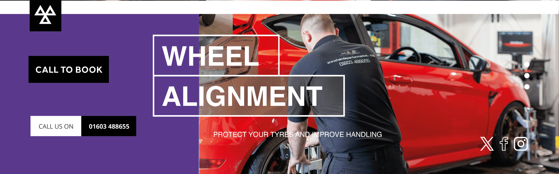 Wheel Alignment Service Banner