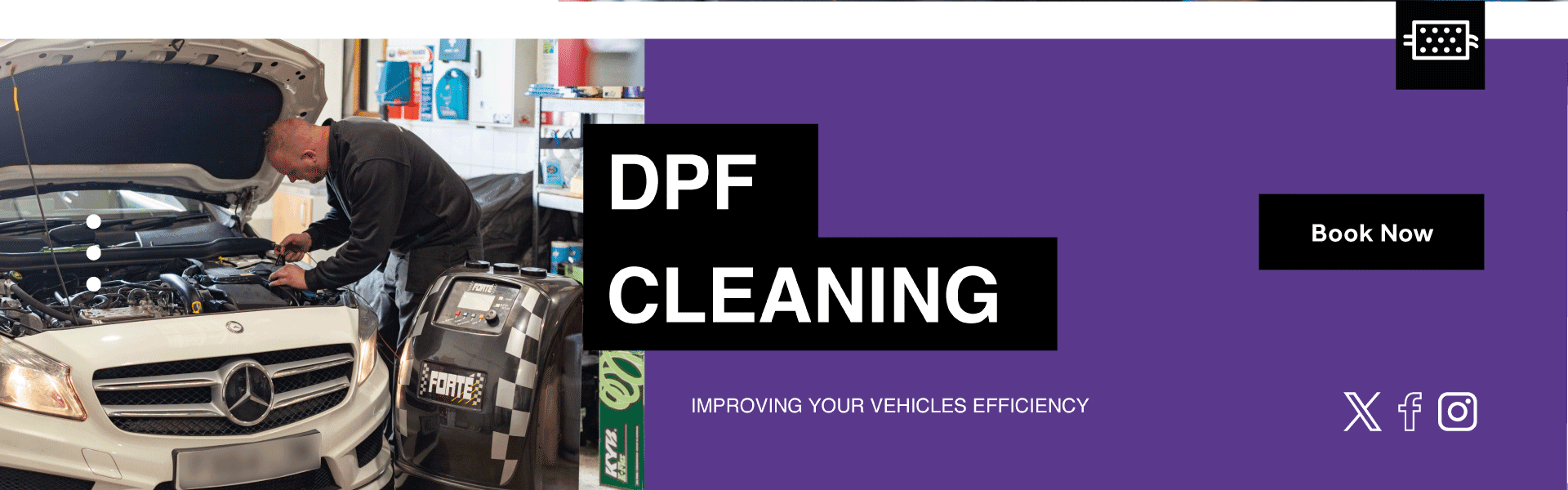 DPF Service Banner